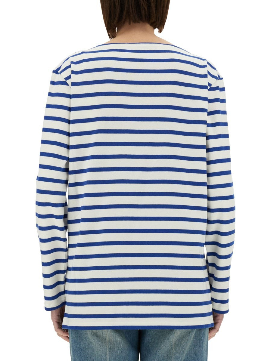 Valentino COTTON LONG SLEEVE T-SHIRT WITH PRINT