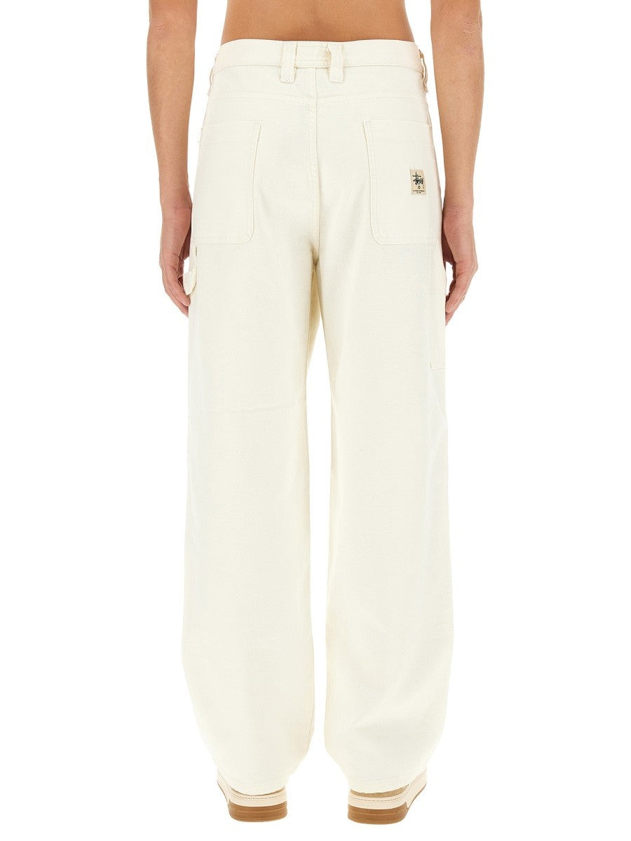 STUSSY COTTON PANTS