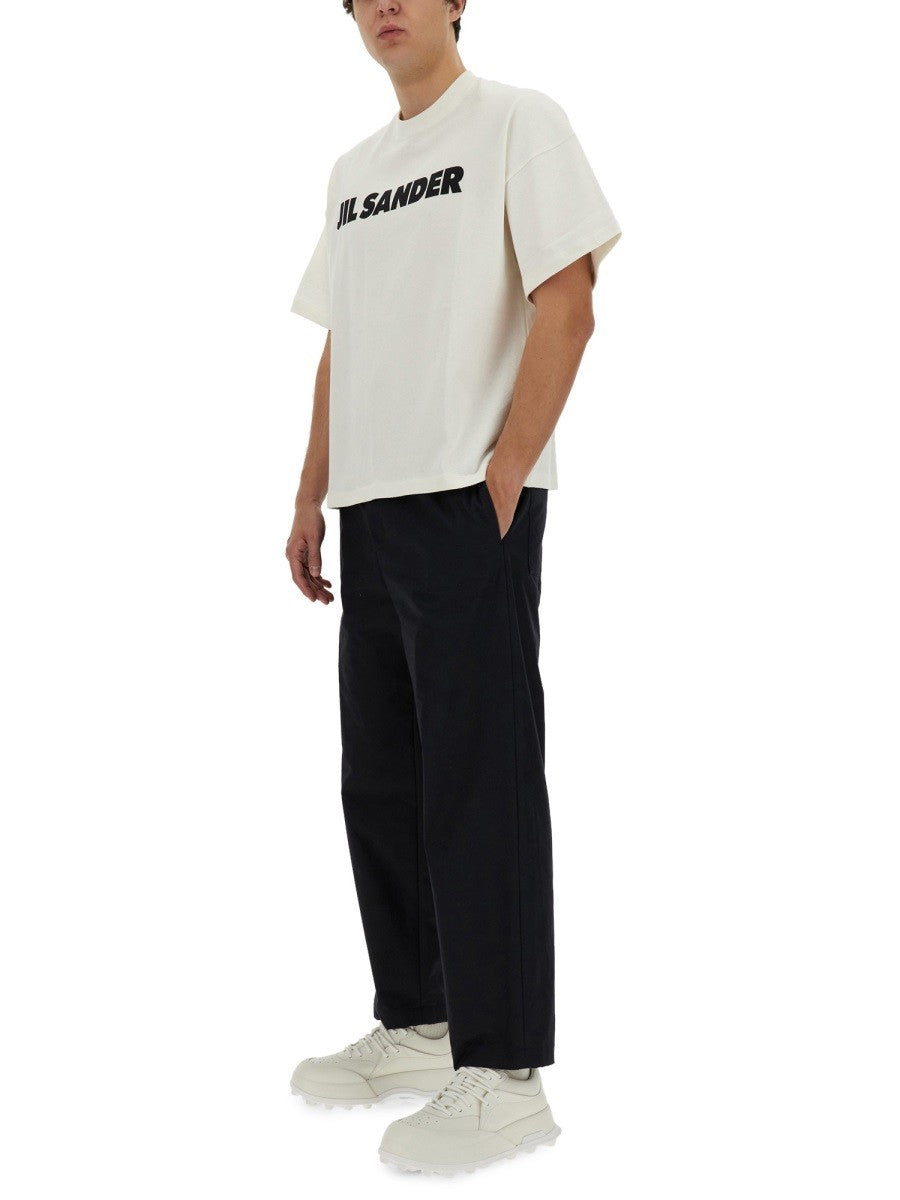 JIL SANDER COTTON PANTS