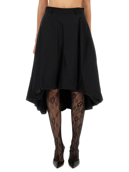 Moschino COTTON POPLIN SKIRT