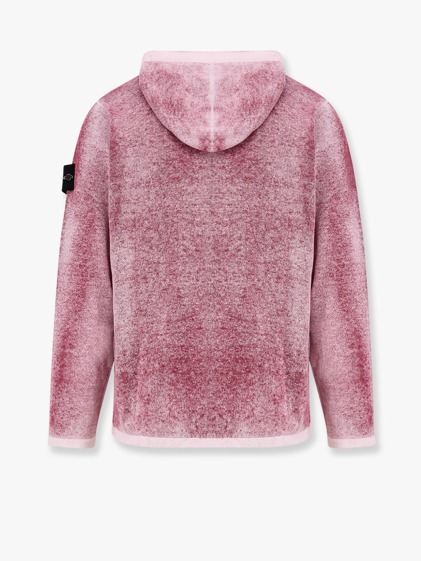 Stone Island Cotton reversible sweater with iconic logo patch