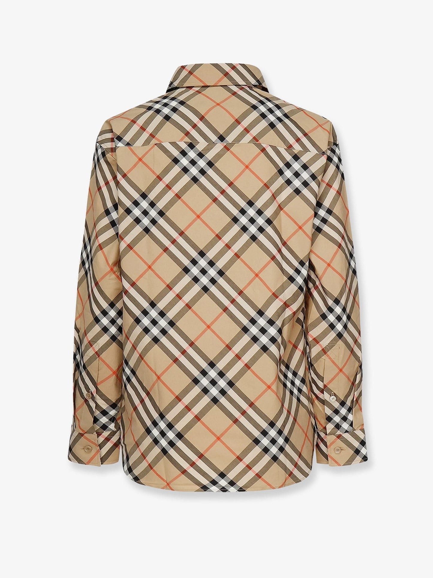 Burberry Cotton shirt with Burberry Check motif