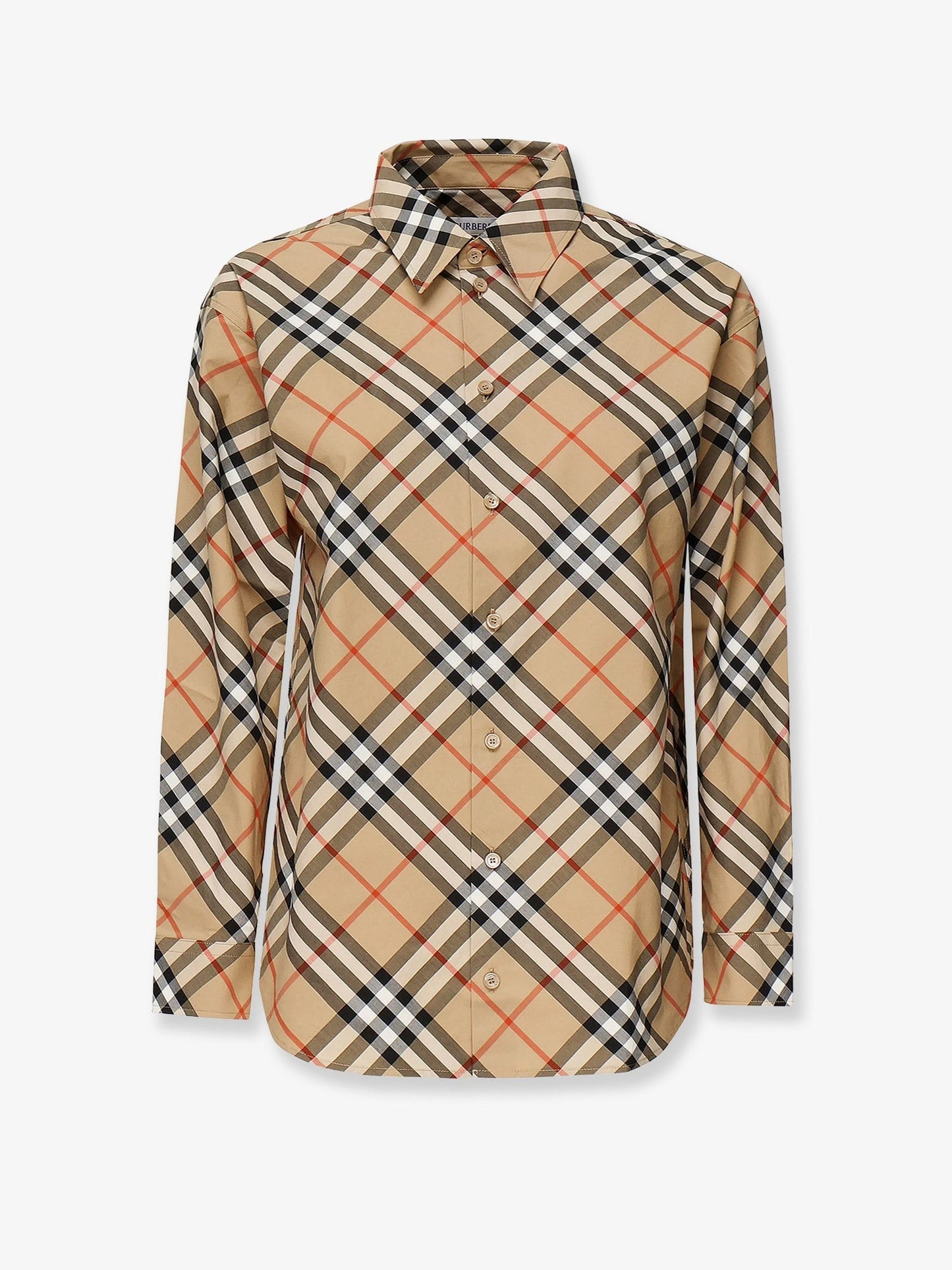 Burberry Cotton shirt with Burberry Check motif