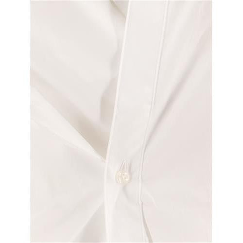 ROHE Cotton shirt with overlapping collar