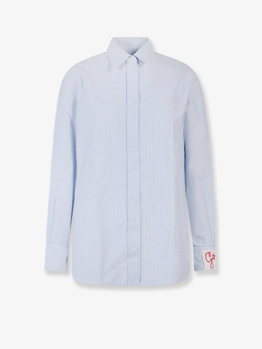 Golden Goose Deluxe Brand Cotton shirt with striped motif