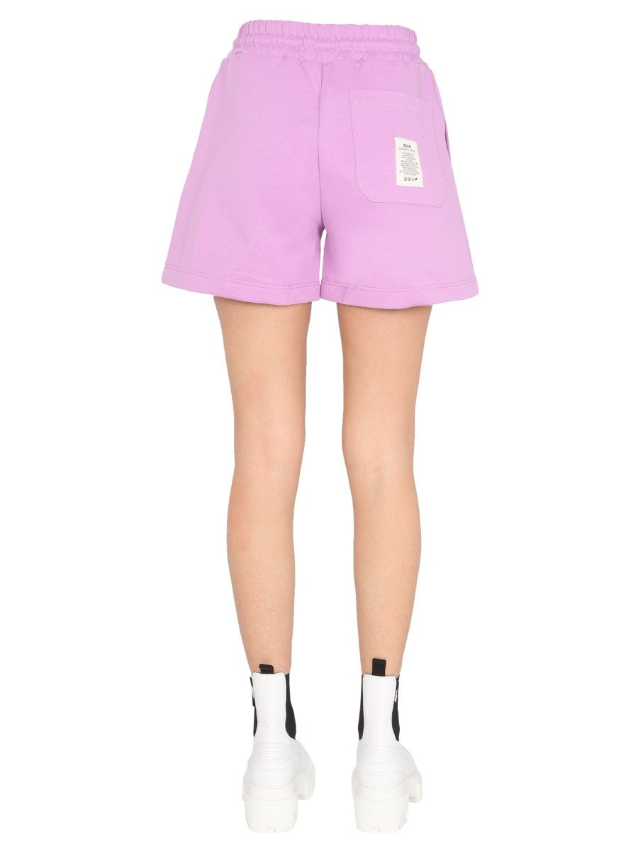 msgm COTTON SHORTS
