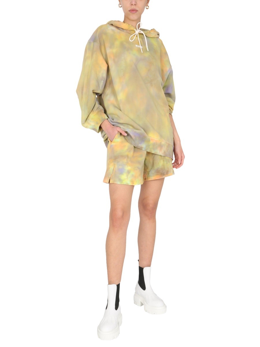msgm COTTON SHORTS