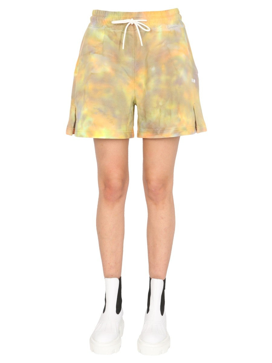msgm COTTON SHORTS