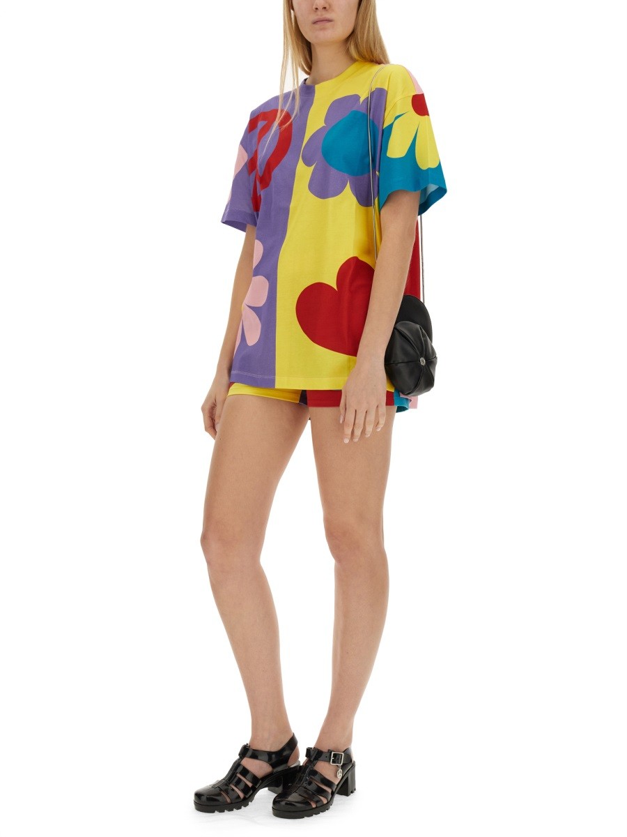 MOSCHINO JEANS COTTON SHORTS