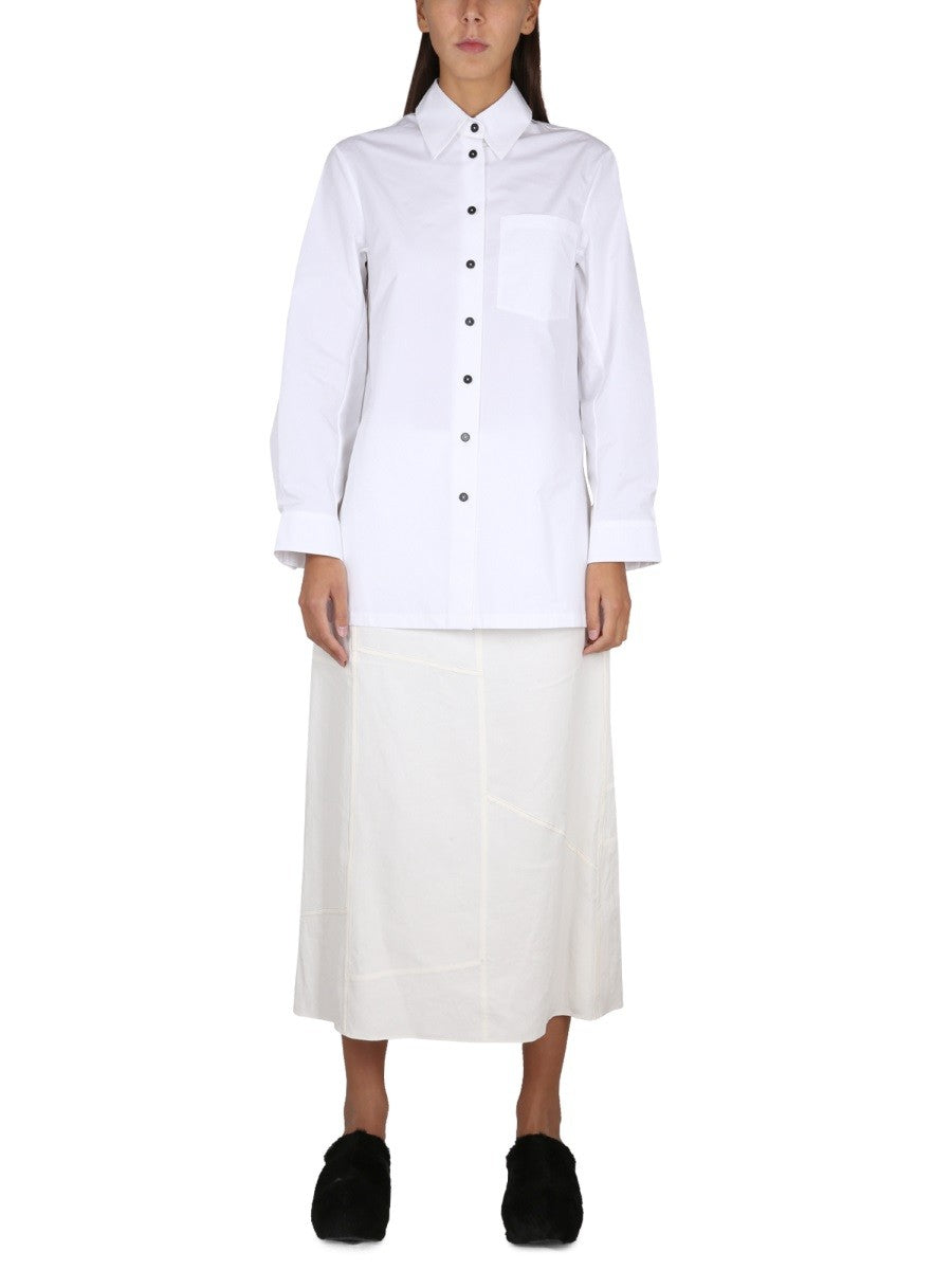 JIL SANDER COTTON SKIRT