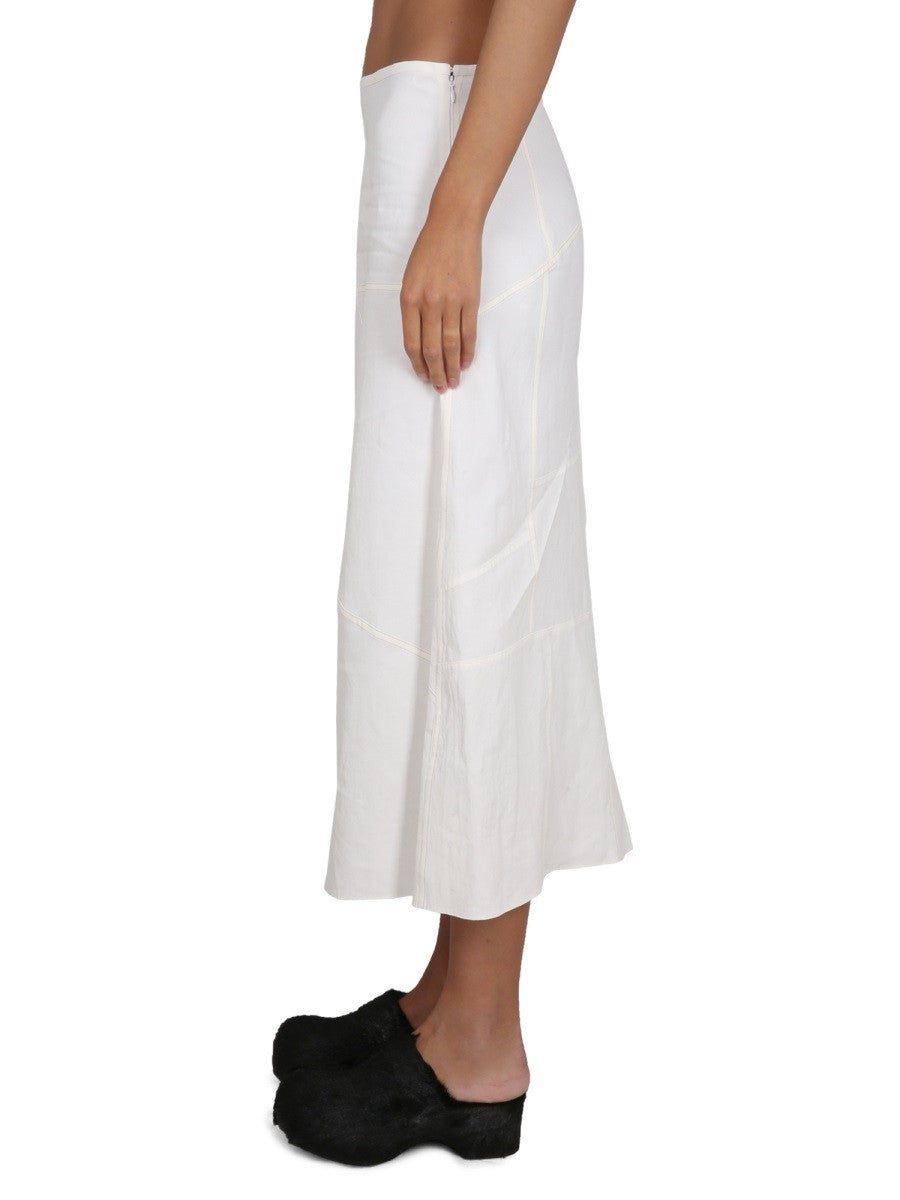 JIL SANDER COTTON SKIRT