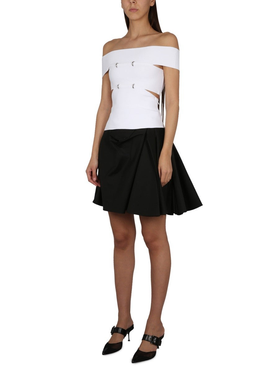 Alexander Mcqueen COTTON SKIRT