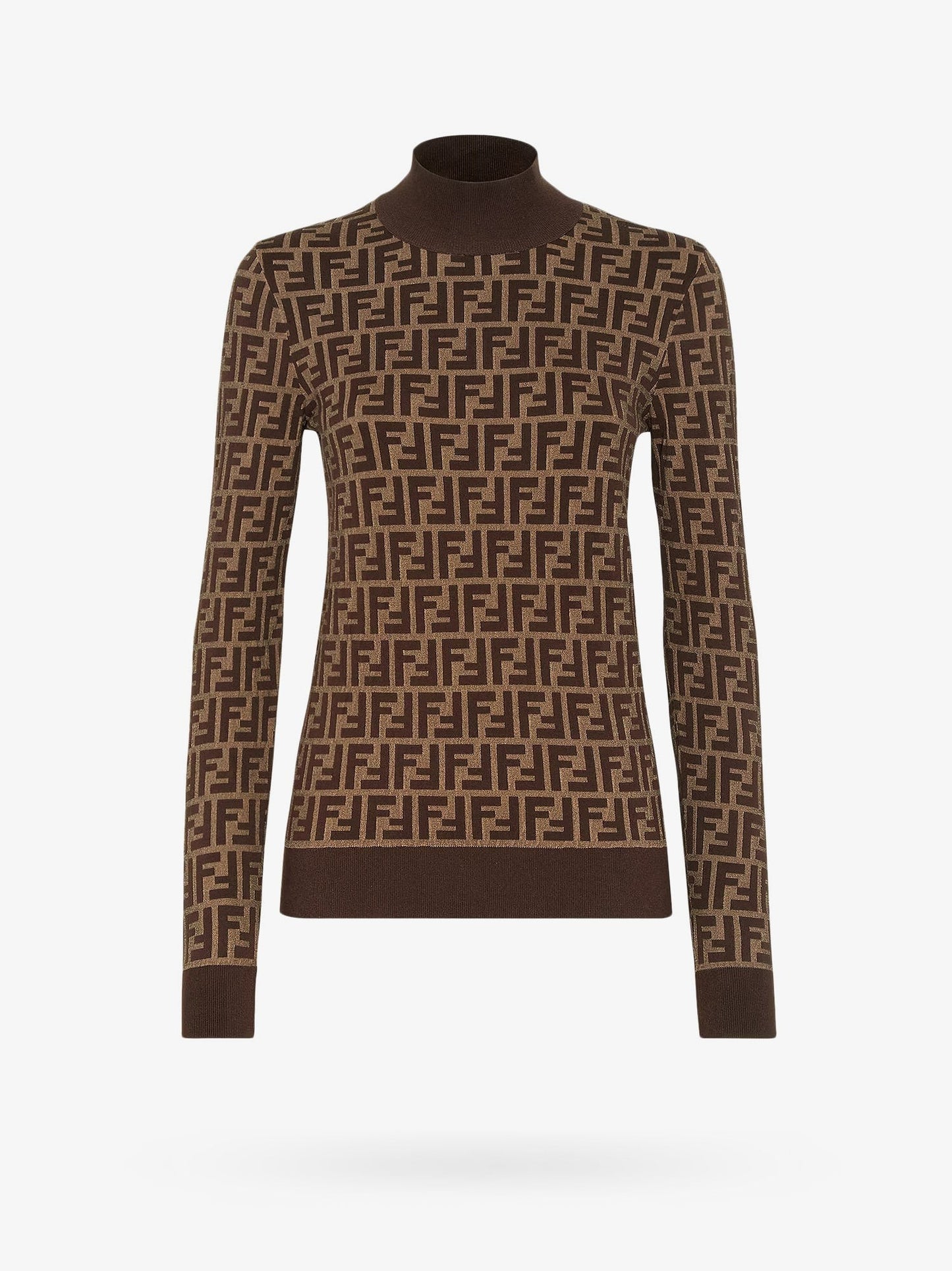 Fendi Cotton sweater with ff motif
