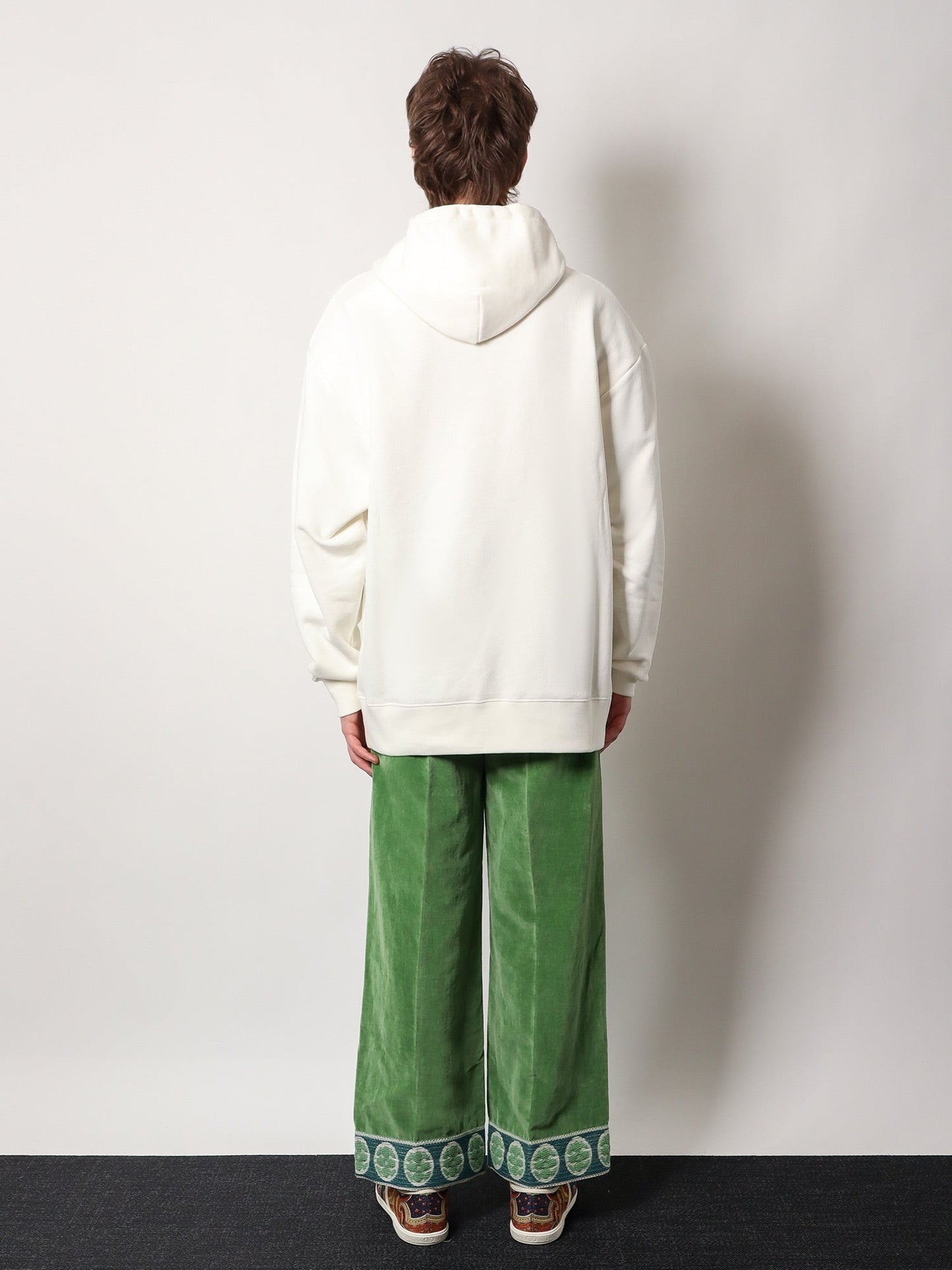 Valentino Cotton sweatshirt with chez valentino print