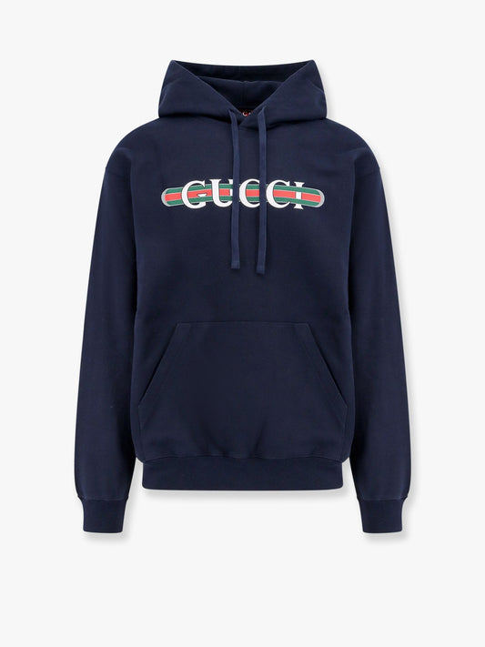 Gucci Cotton sweatshirt with gucci web print
