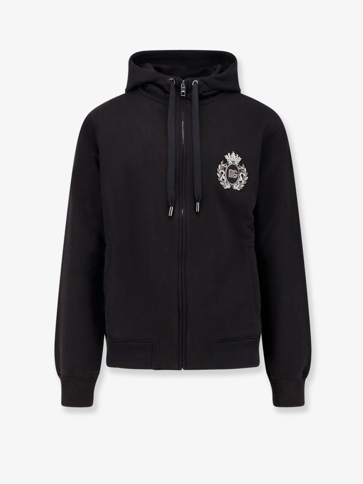 Dolce & Gabbana Cotton sweatshirt with logo patch