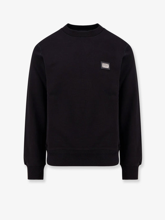 Dolce & Gabbana Cotton sweatshirt with logo patch
