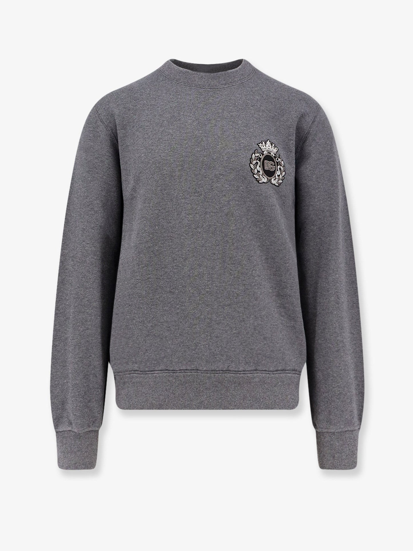Dolce & Gabbana Cotton sweatshirt with logo patch