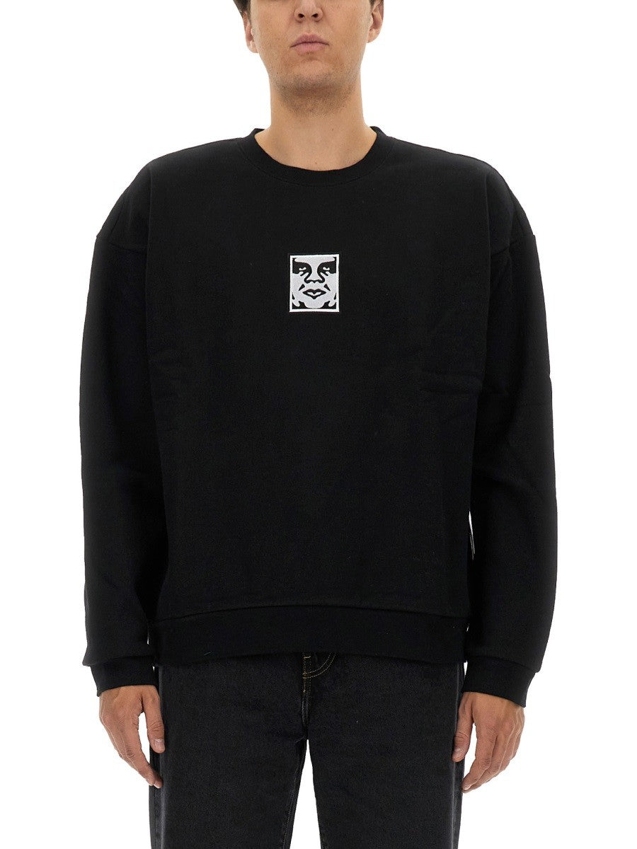 OBEY COTTON SWEATSHIRT