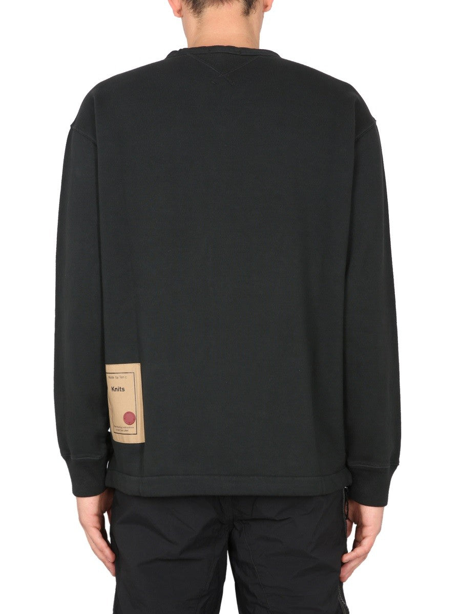 TEN C COTTON SWEATSHIRT