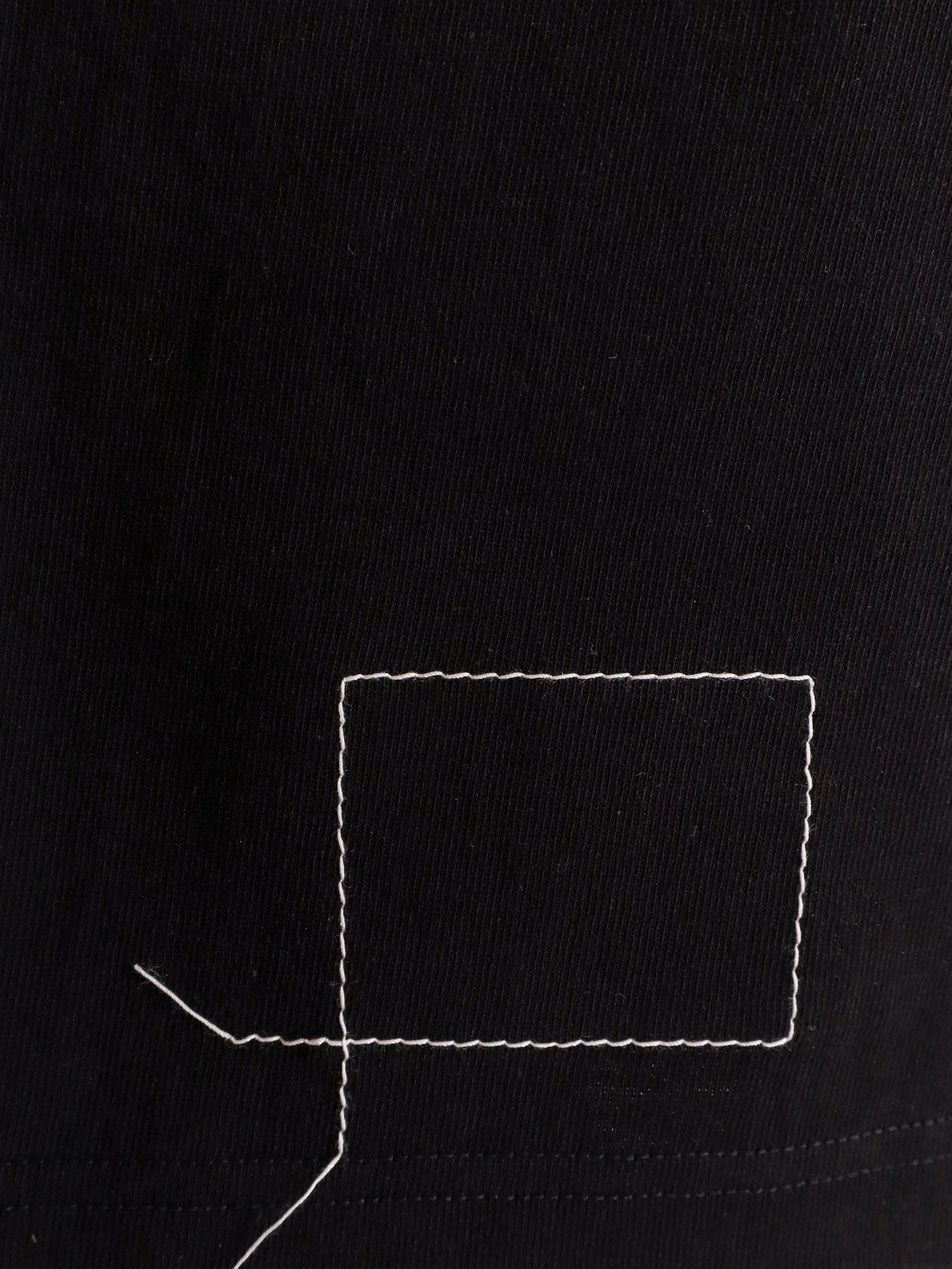 SACAI Cotton t-shirt with logo on the back