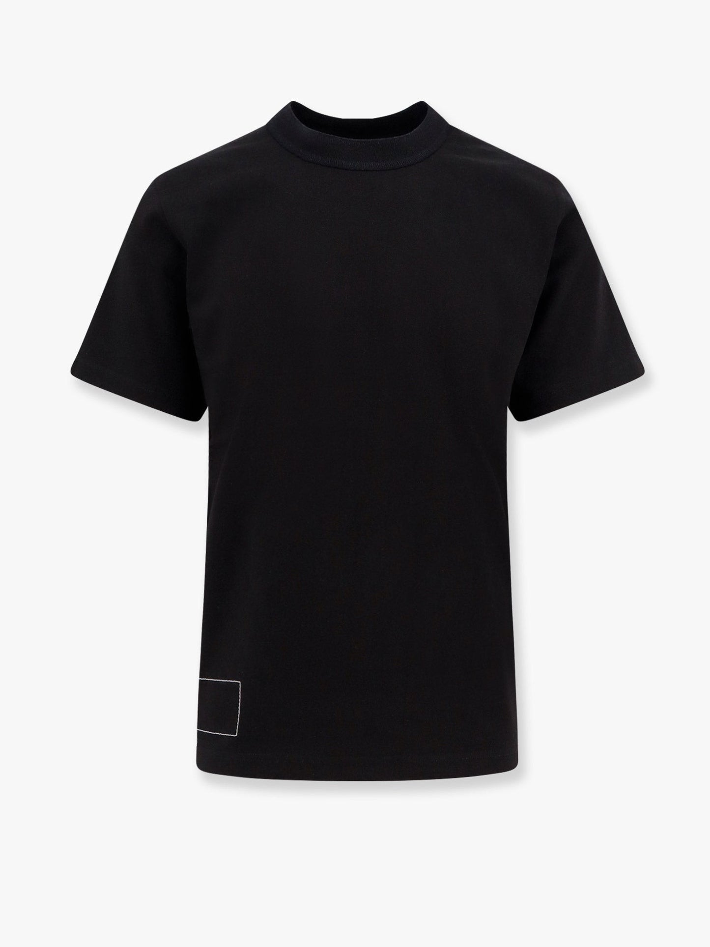 SACAI Cotton t-shirt with logo on the back
