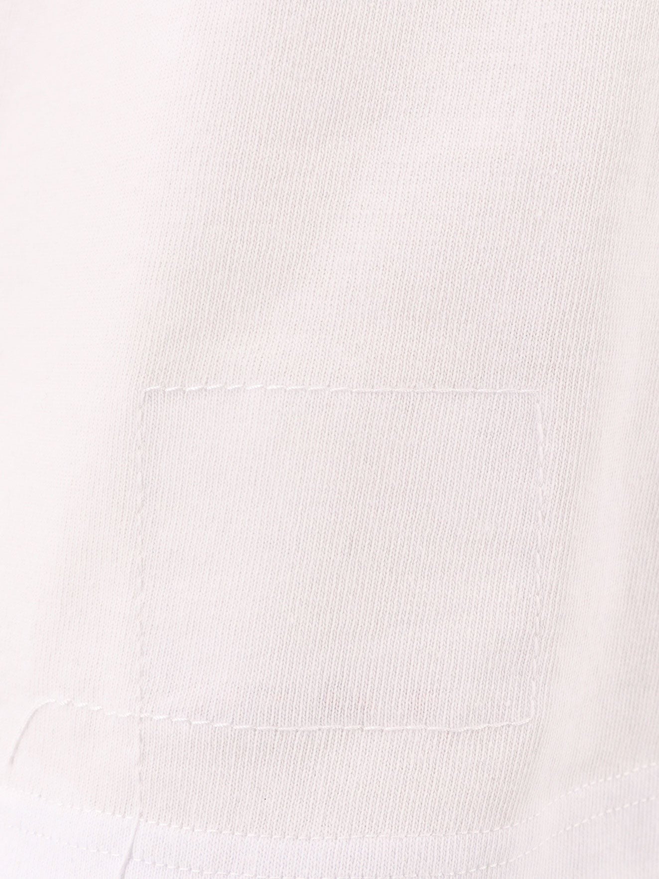 SACAI Cotton t-shirt with logo on the back