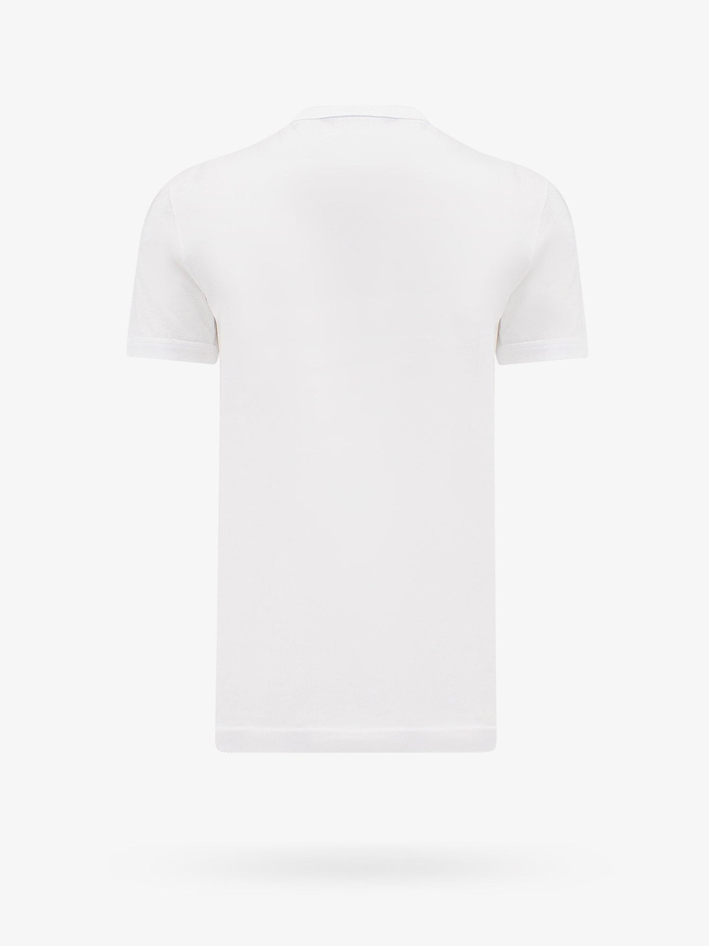 Dolce & Gabbana Cotton t-shirt with metal logo patch