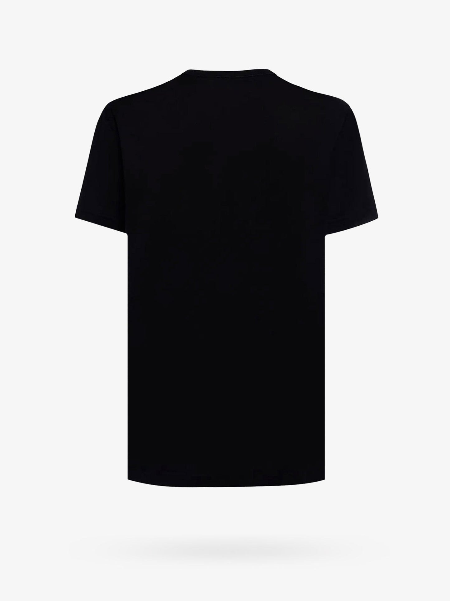 Dolce & Gabbana Cotton t-shirt with metal logo patch