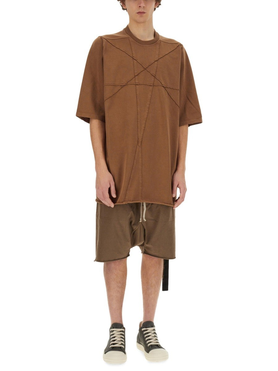 RICK OWENS DRKSHDW COTTON T-SHIRT