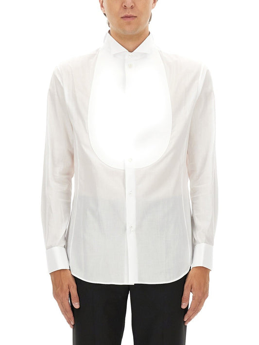 Giorgio Armani COTTON TUXEDO SHIRT