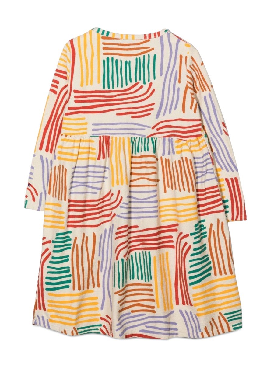 BOBO CHOSES CRAZY LINES ALLOVER DRESS