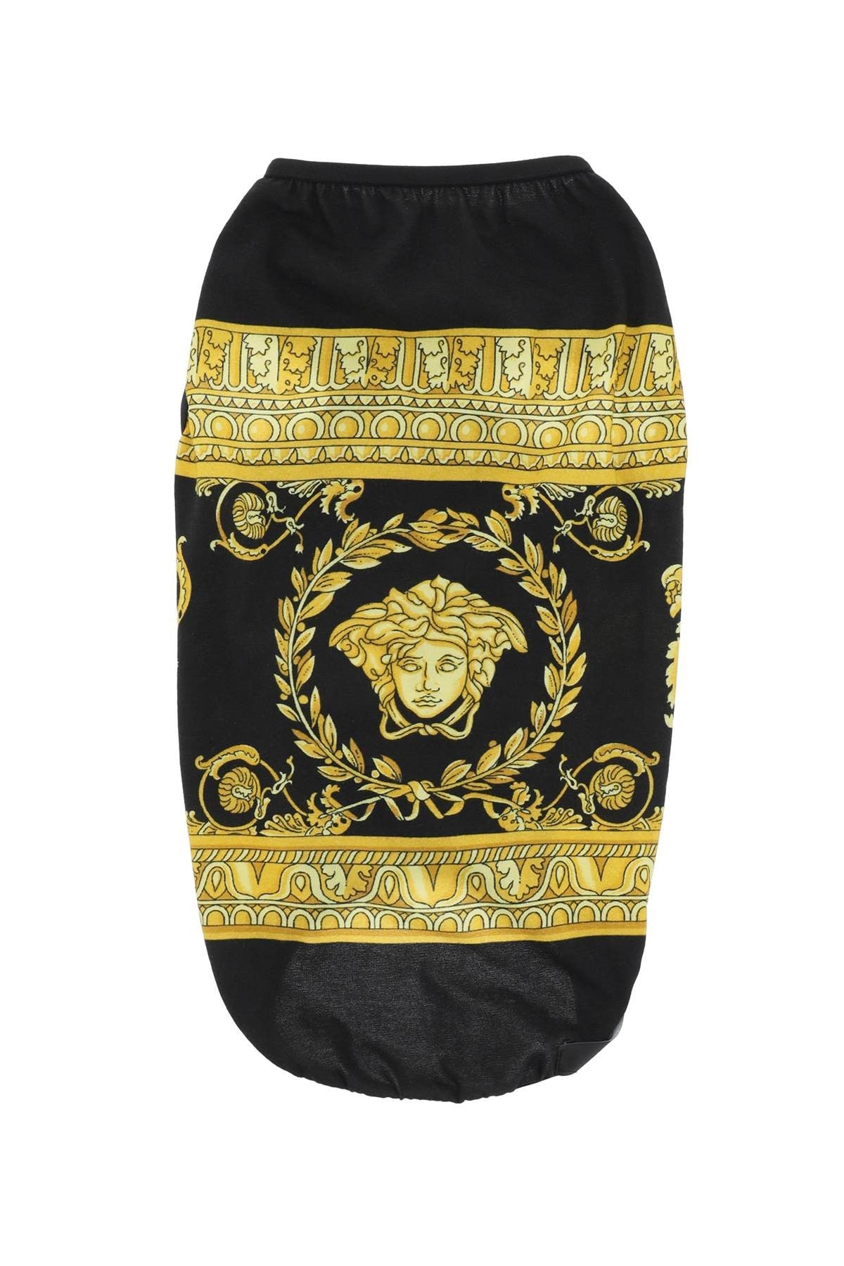 Versace 'crete de fleur' print pet t-shirt