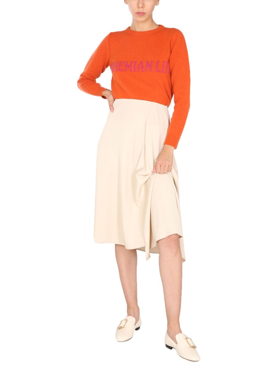 alberta ferretti CREW NECK SWEATER