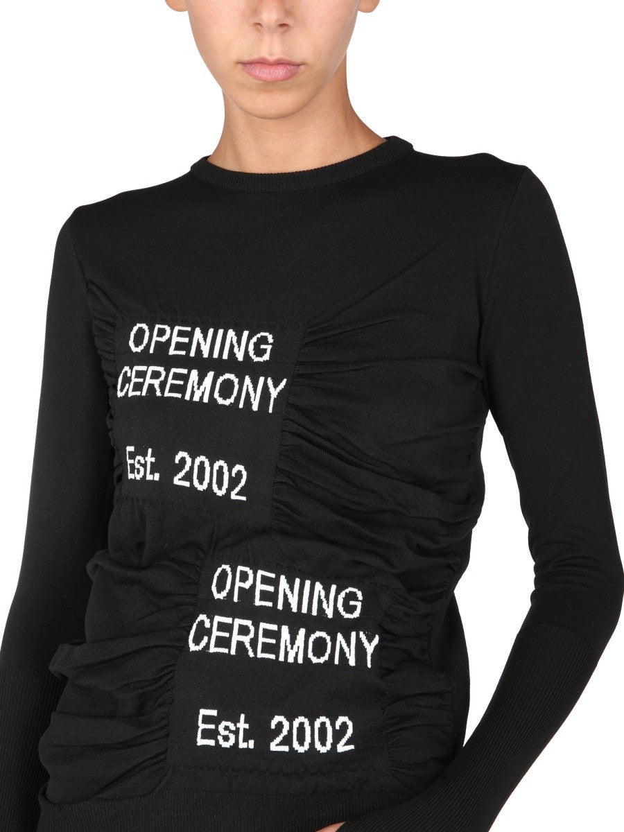 OPENING CEREMONY CREW NECK SWEATER