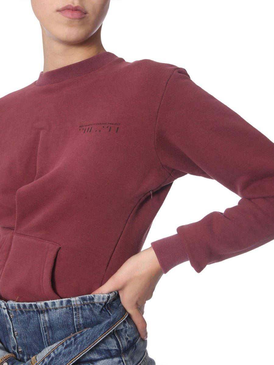 UNRAVEL CREW NECK SWEATSHIRT