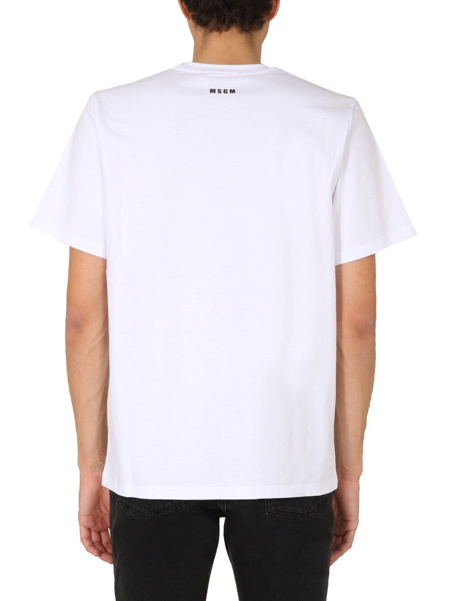 msgm CREW NECK T-SHIRT