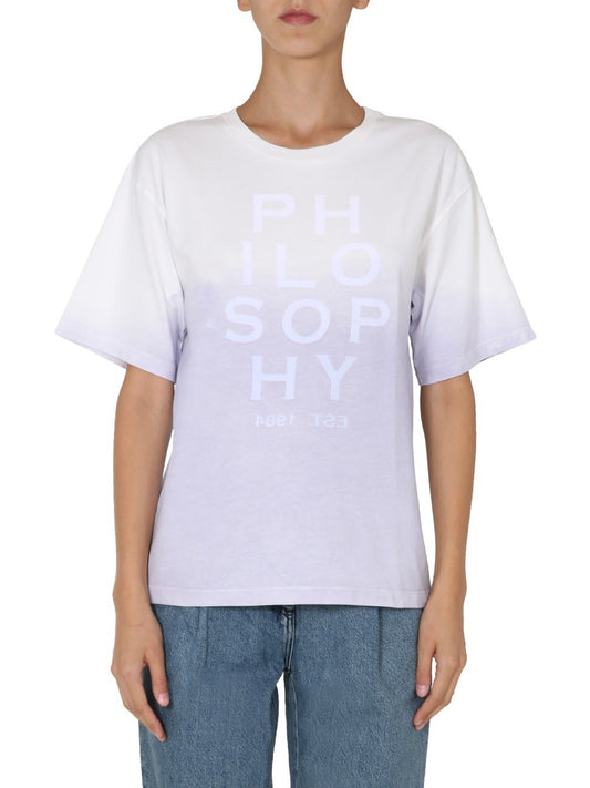 Philosophy Di Lorenzo Serafini CREW NECK T-SHIRT