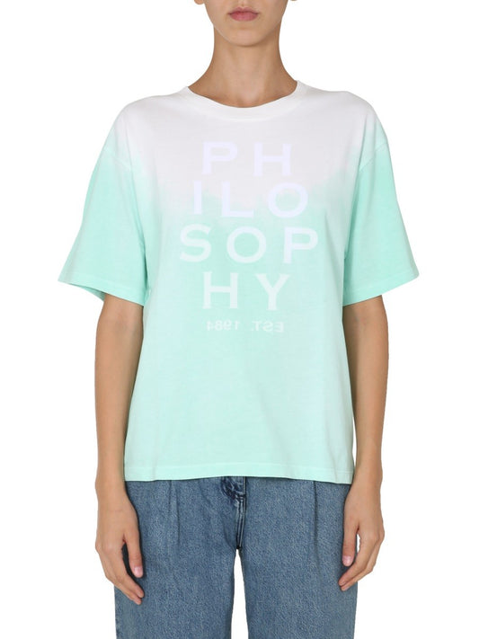 Philosophy Di Lorenzo Serafini CREW NECK T-SHIRT