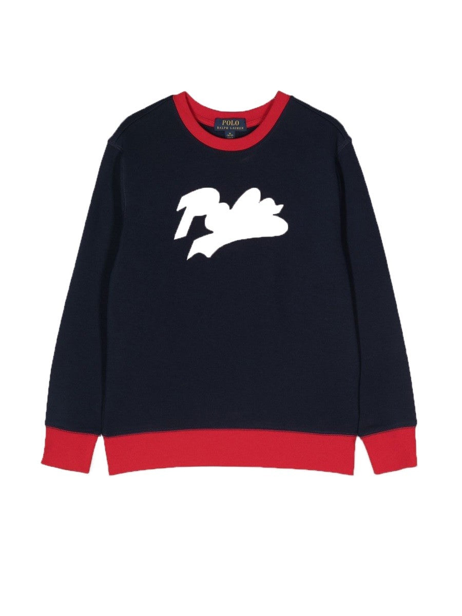 Polo Ralph Lauren CREWNECK SWEATSHIRT CONTRASTING EDGES