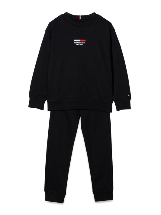 Tommy Hilfiger CREWNECK SWEATSHIRT FLAG LOGO + JOGGER