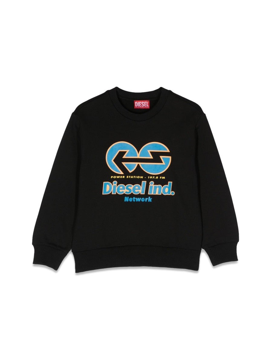 DIESEL KIDS CREWNECK SWEATSHIRT