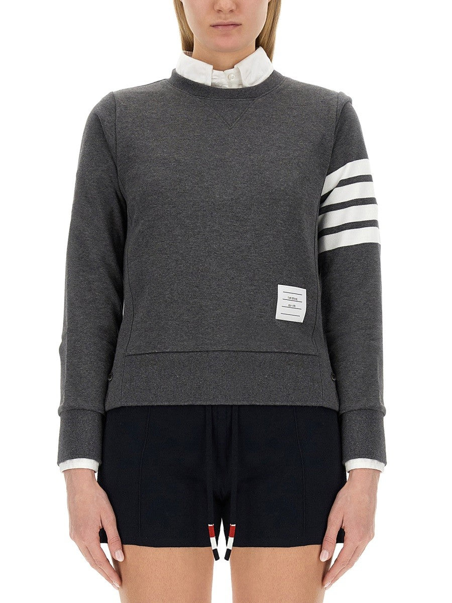 THOM BROWNE CREWNECK SWEATSHIRT
