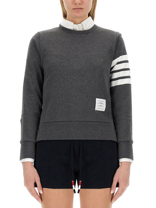 THOM BROWNE CREWNECK SWEATSHIRT
