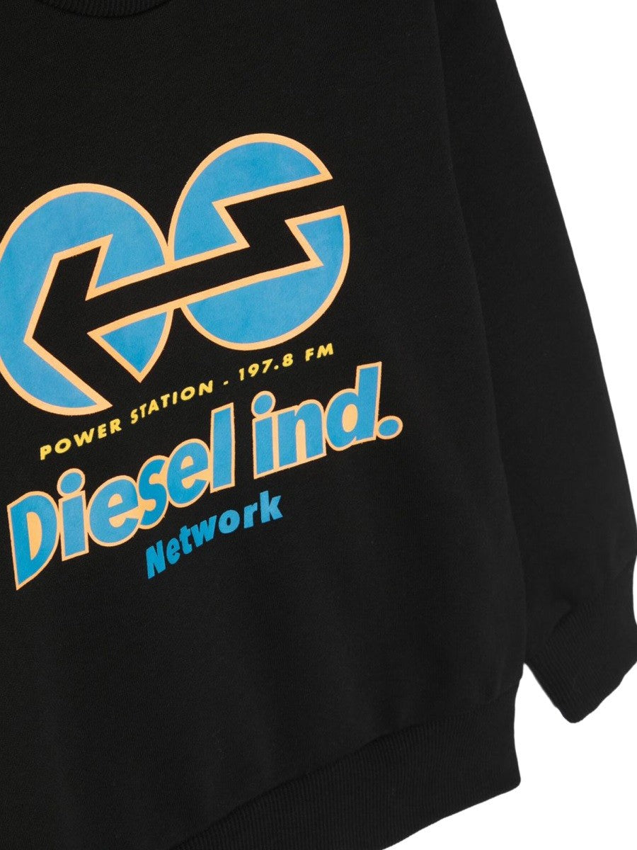 DIESEL KIDS CREWNECK SWEATSHIRT