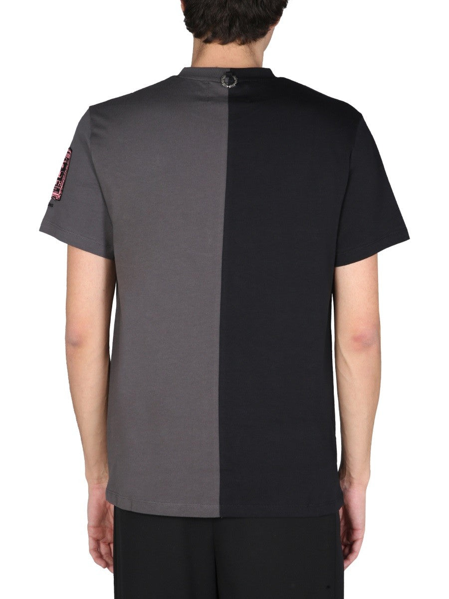 FRED PERRY X RAF SIMONS CREWNECK T-SHIRT