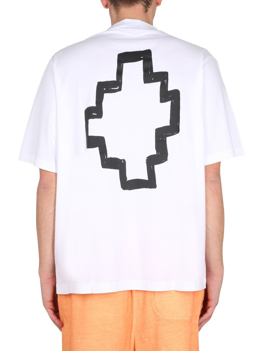 MARCELO BURLON COUNTY OF MILAN CREWNECK T-SHIRT