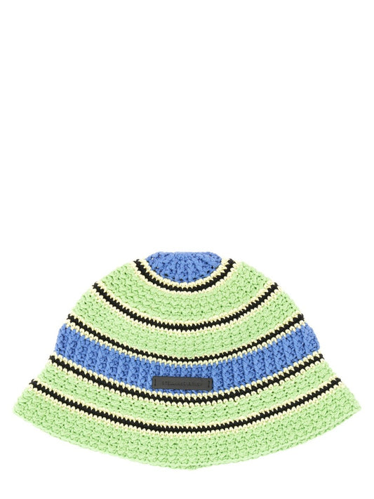 stella mccartney CROCHET BUCKET HAT