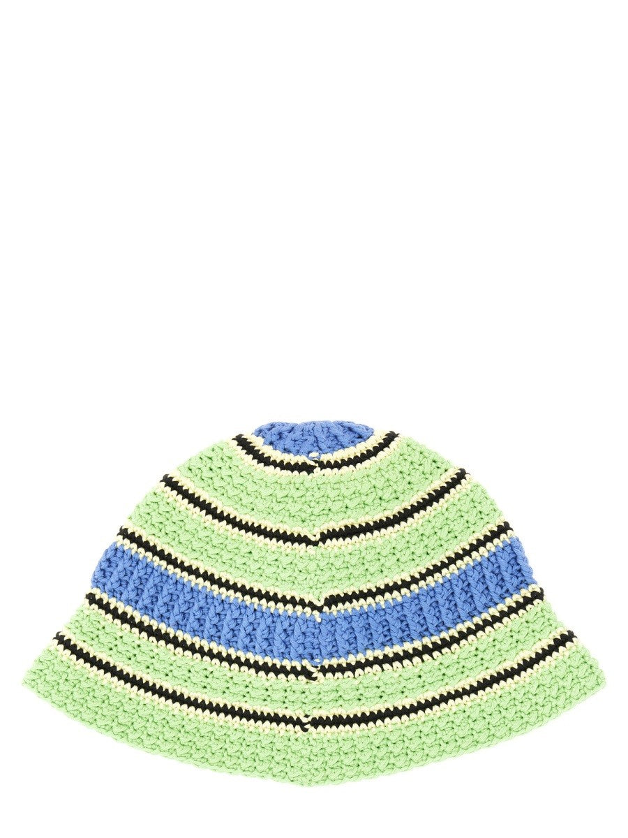 stella mccartney CROCHET BUCKET HAT