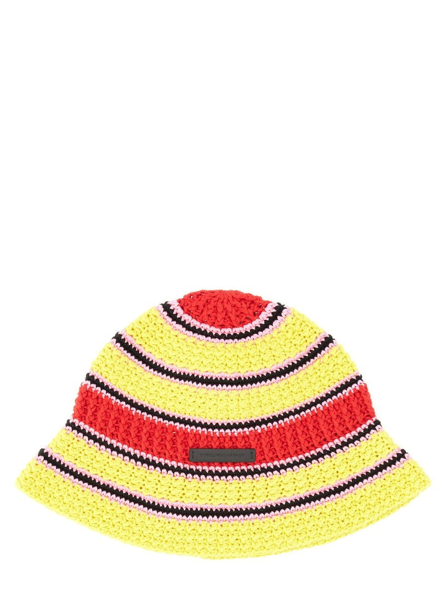 stella mccartney CROCHET BUCKET HAT